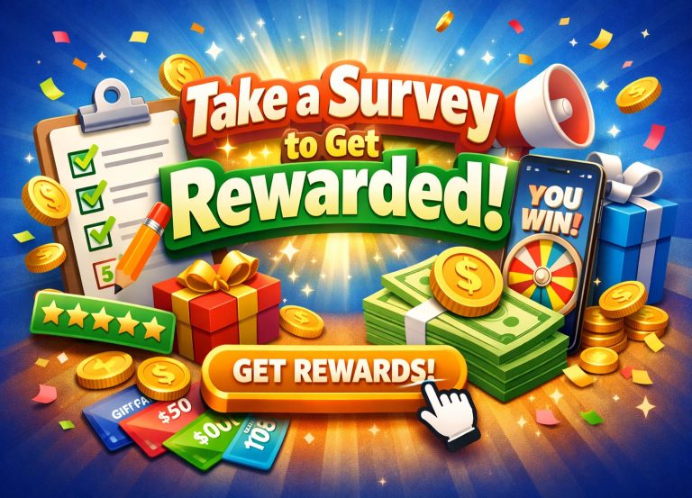 Take a Survey to Get Rewarded!